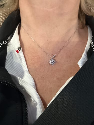 Customer photo review of Brielle Necklace | Sterling Silver