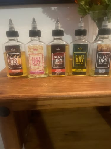 Customer photo review of GLAZE MINI TRIO CUSTOM BUNDLE on