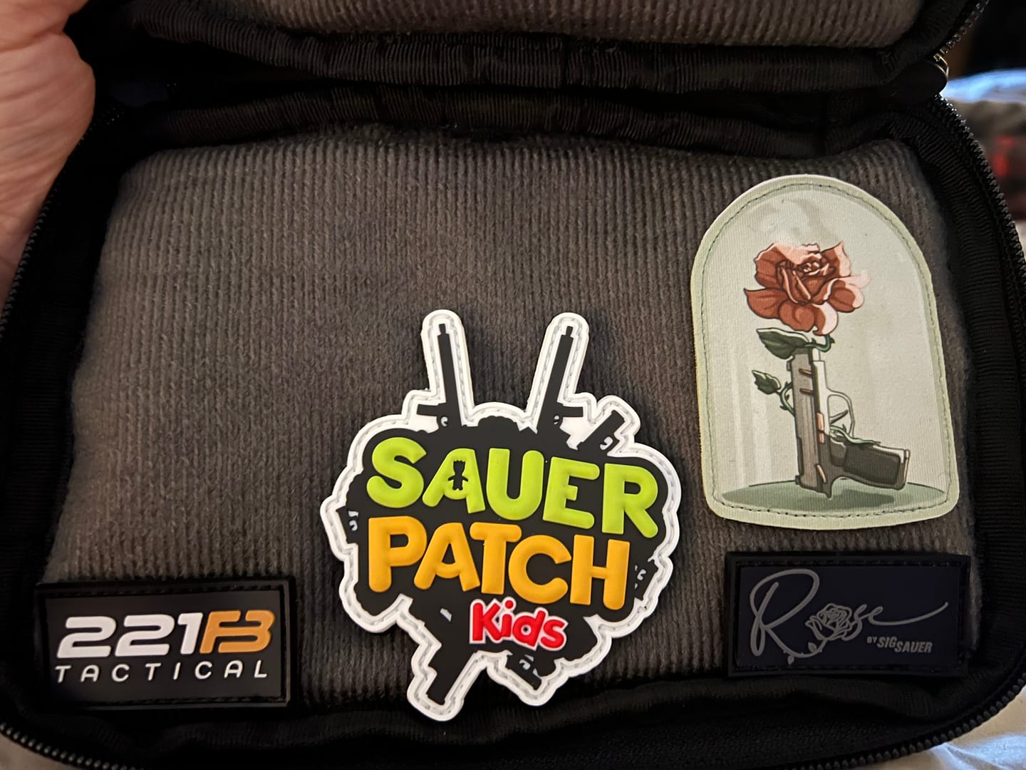 Customer photo review of Sauer Patch Kids Morale Patch