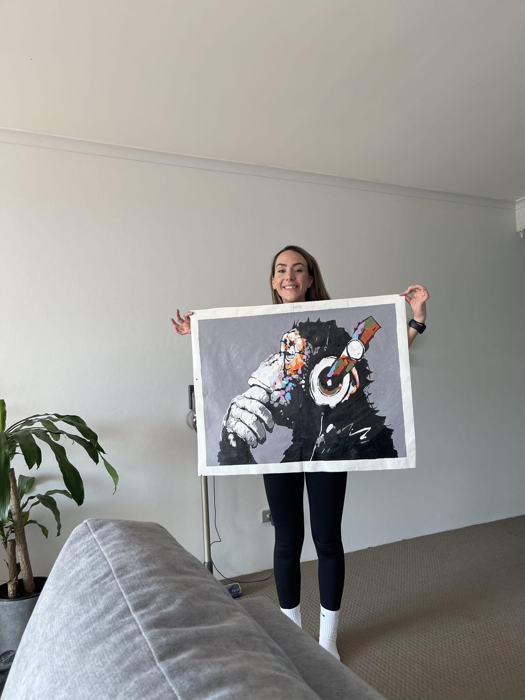 Customer photo review of Abstract Monkey