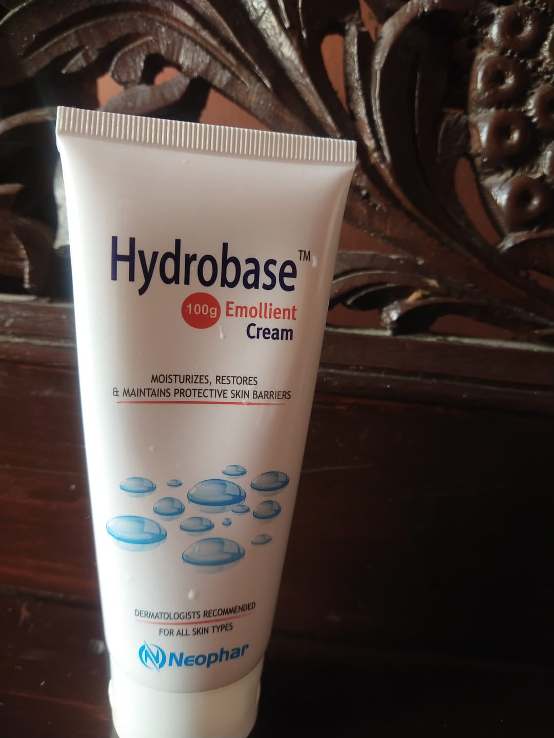 Customer photo review of Hydrobase Emollient Cream