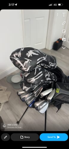 Customer photo review of BLACK FLOW - Hybrid Headcover