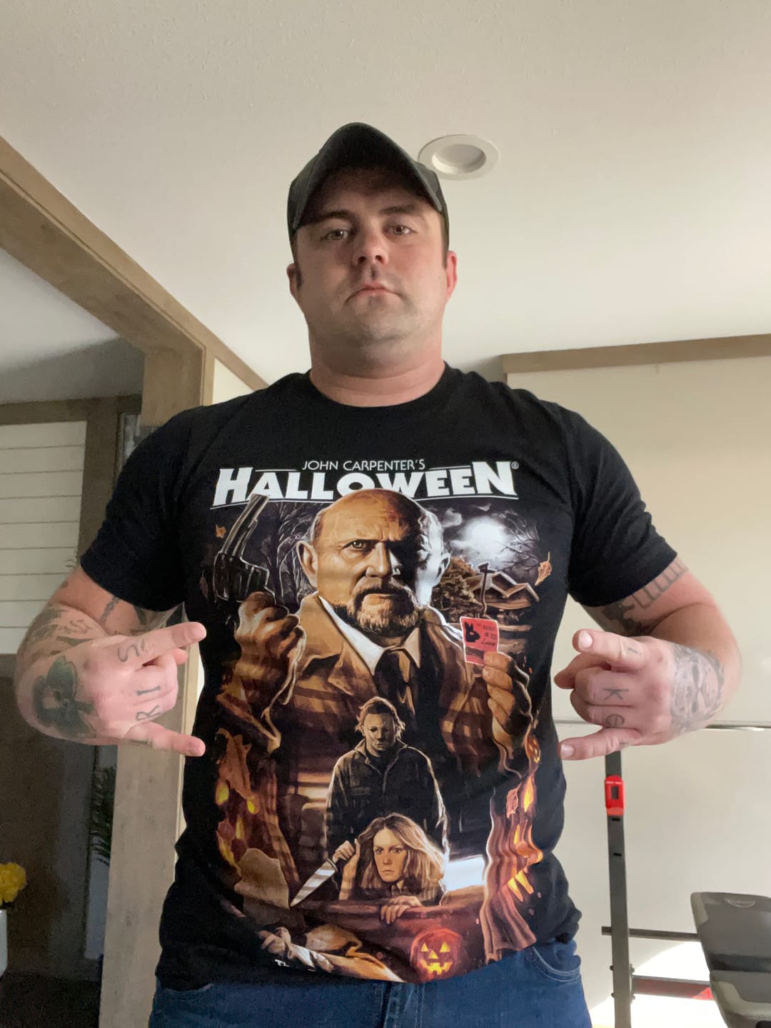 Customer photo review of Halloween It's Your Funeral T-Shirt