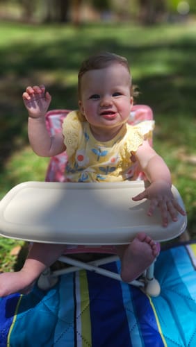 Customer photo review of Isla baby chair