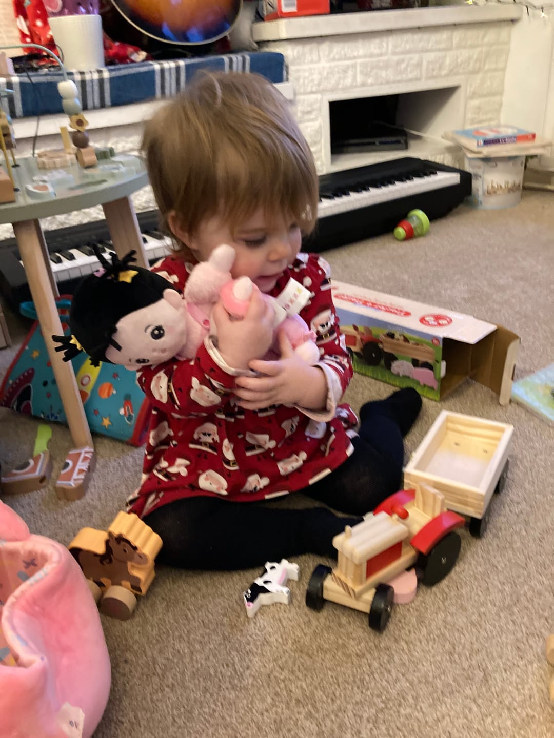 Customer photo review of Personalized 10 Inch Plush Doll