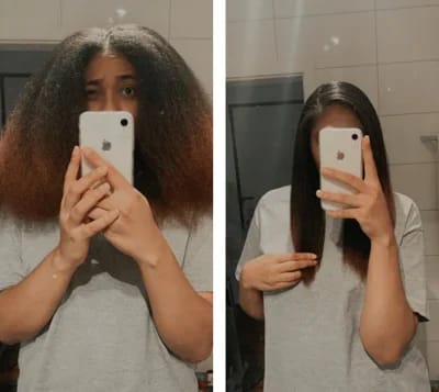 Customer photo review of Whipl™ Go! - tragbare Glättungsbürste