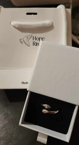 Customer photo review of Hug From Heaven Ring