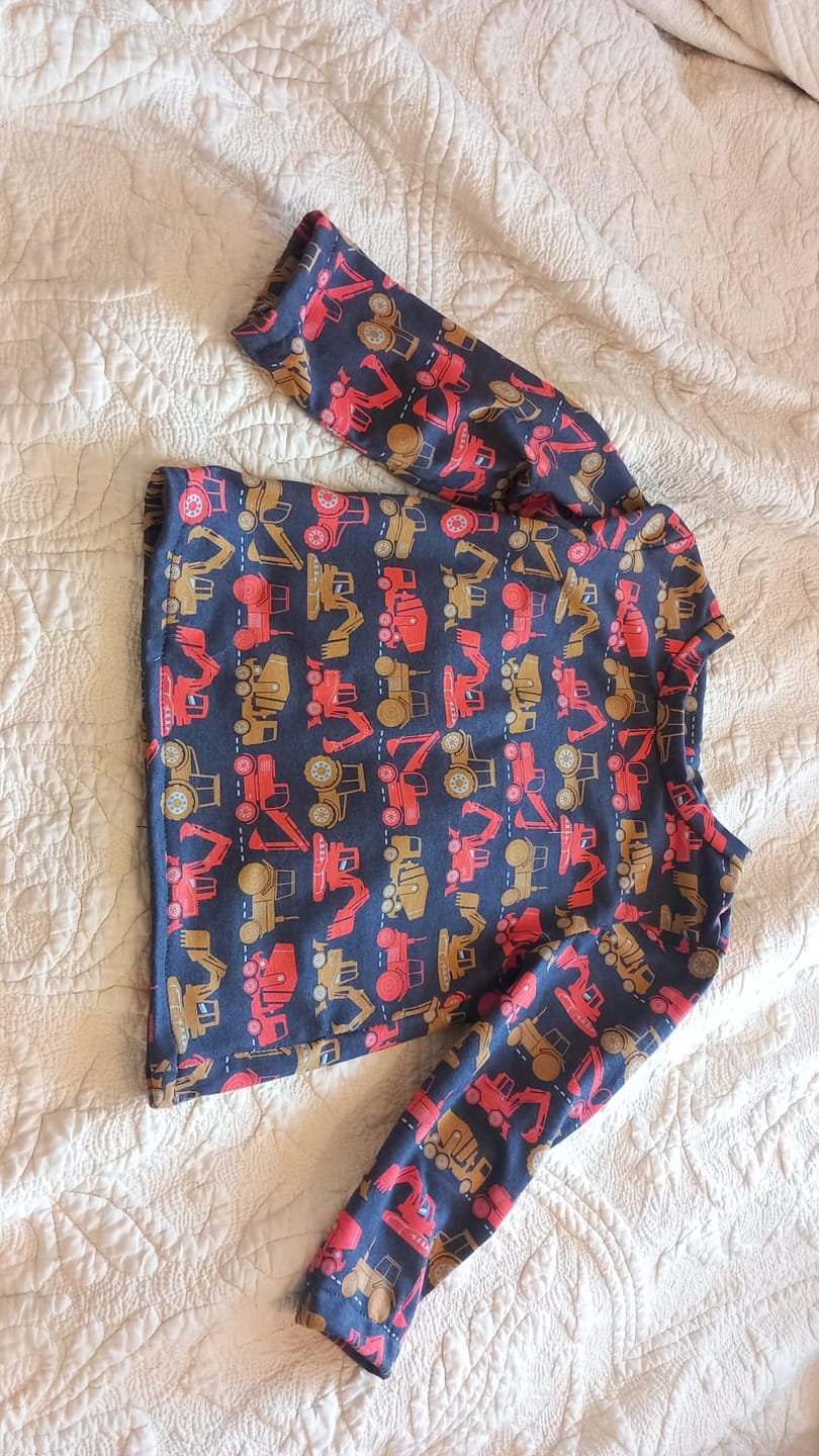 Customer photo review of Printed Cotton Jersey Remnants