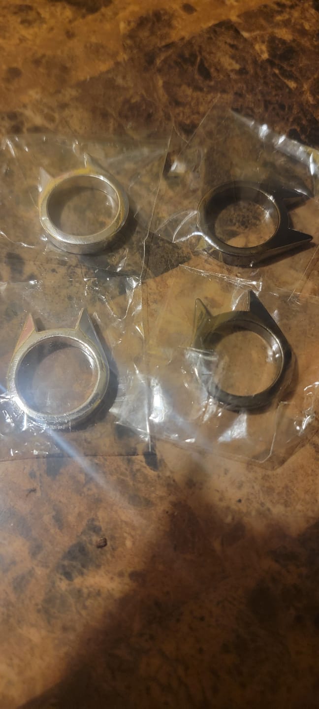 Customer photo review of Drive Safe - Personalized Engraved Stainless Steel Keychain