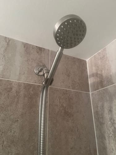 Customer photo review of 1-Spray Handheld Shower Head Set