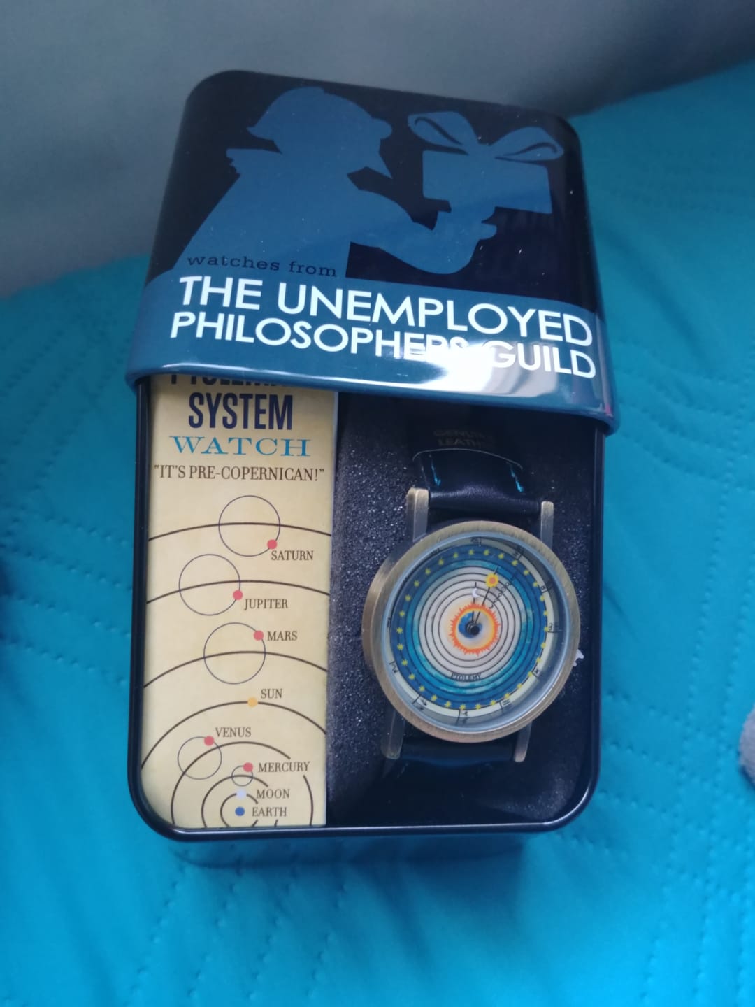 Customer photo review of Reloj Análogo Philosophers Guild Sistema de Ptolomeo 33mm