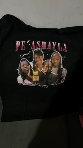Customer photo review of CUSTOM VINTAGE TEE