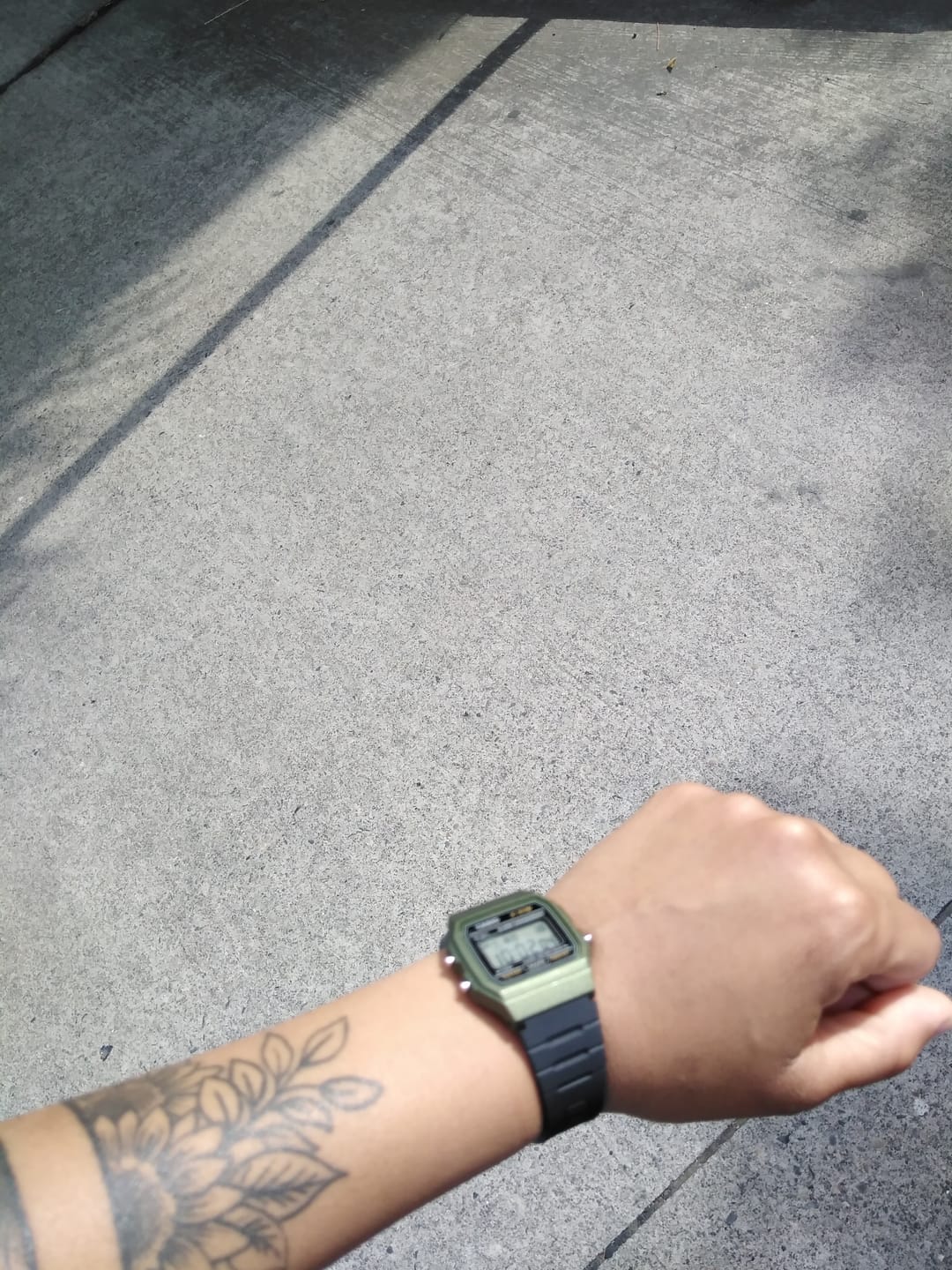 Customer photo review of Reloj Casio Vintage F-91WM-3ADF Verde/Negro