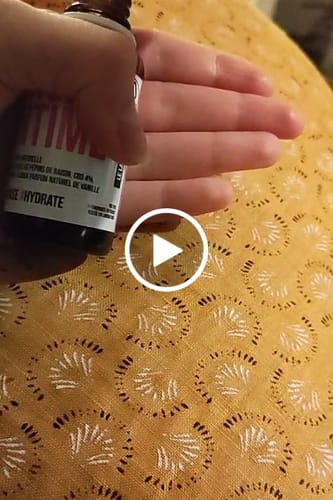 Customer video review of Huile intime CBD - 1200MG