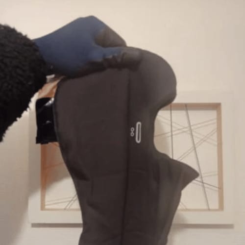 Customer photo review of Fleece Sturmmaske