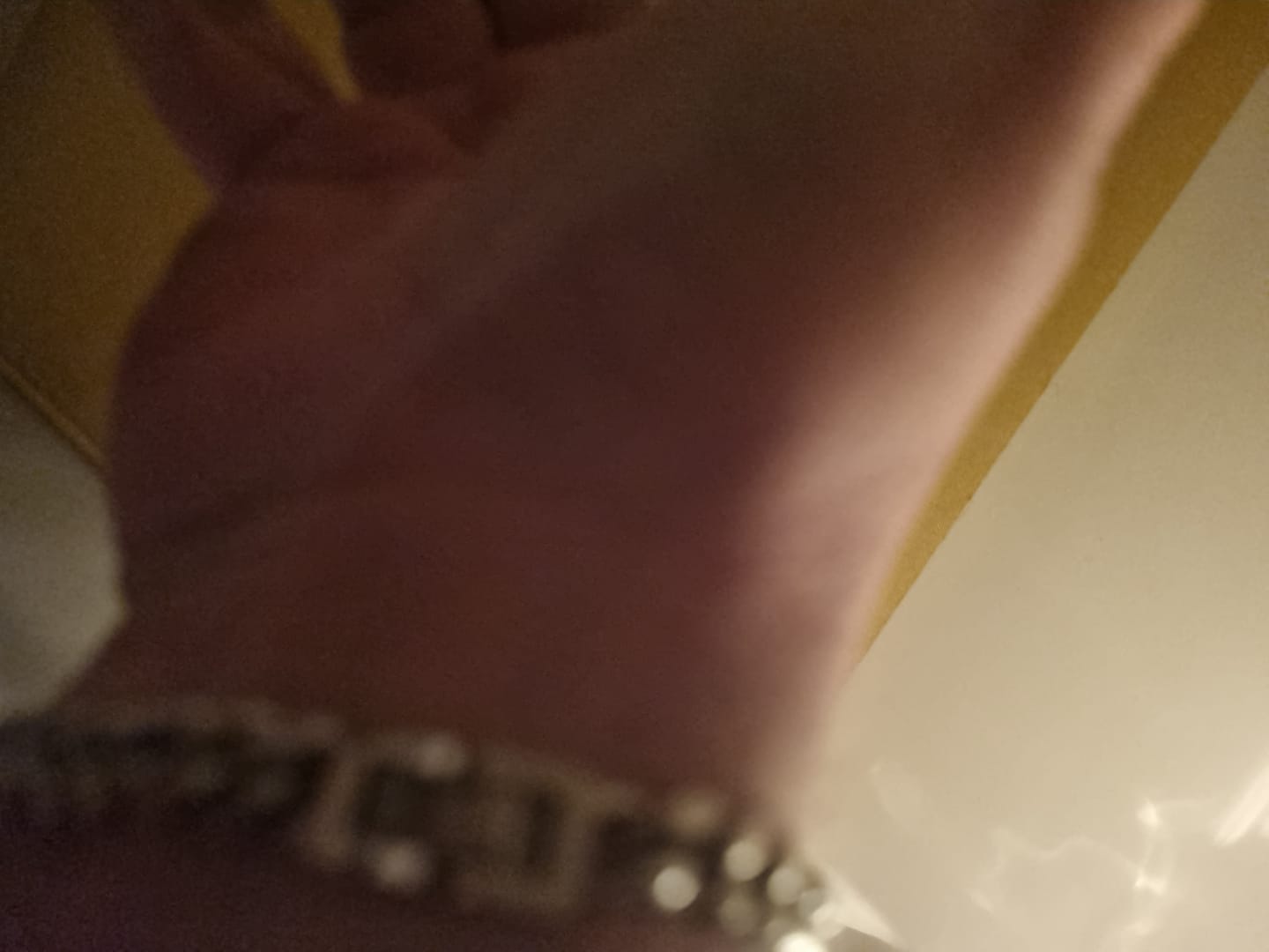 Customer photo review of The Rock Solid Curb Chain 8mm Bracelet