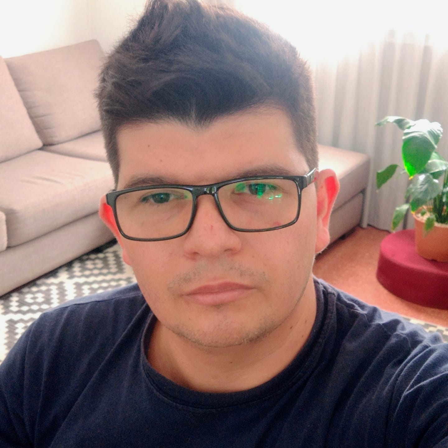 Customer photo review of LENTES BLUE LIGHT