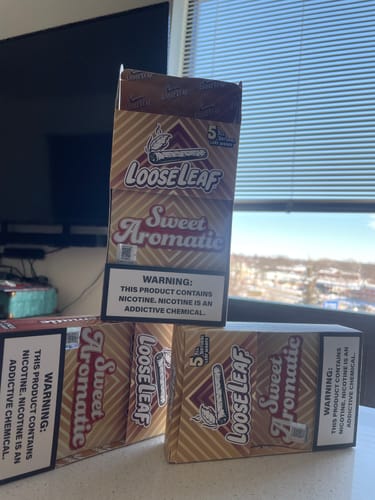 Customer photo review of Sweet Aromatic LooseLeaf Wraps (40 Count)