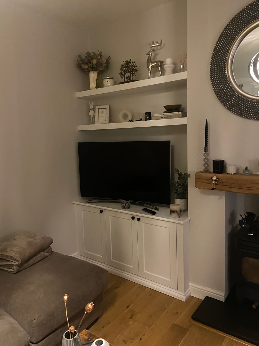 Customer photo review of Classic Cast Iron Cupboard Handles | Black