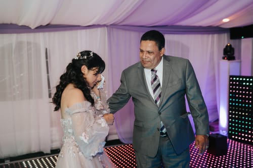 Customer photo review of Navy Golden Paisley Necktie Pocket Square Cufflinks Set