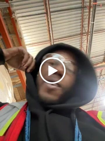 Customer video review of 7.5MM Round Moissanite Studs Earrings