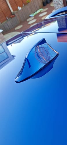 Customer photo review of 'Shark Fin' Aerial (Painted) - Mk3/3.5 Ford Focus / Mk8 Ford Fiesta