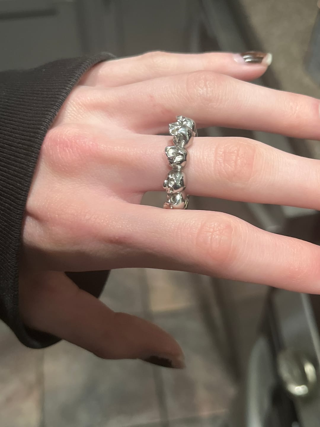 Customer photo review of 10 STAGES OF ADDICTION RING