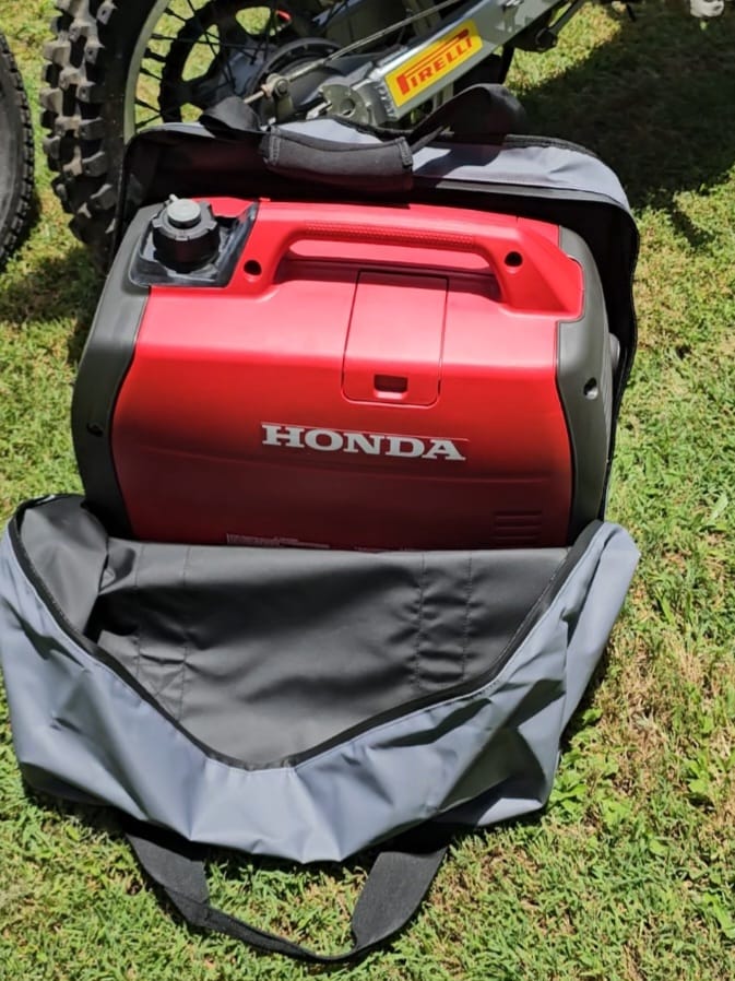 Customer photo review of Honda Generator Carry Bags