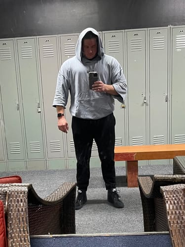 Customer photo review of Megàlo 3/5 Sleeve Hoodie