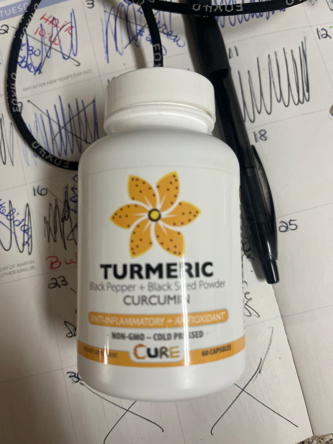 Customer photo review of Organic Turmeric + Black Seed