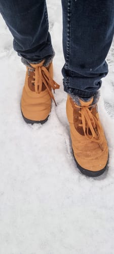 Customer photo review of Winter Pro 2.0 - wasserfeste Barfußschuhe