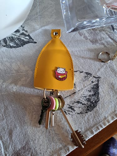 Customer photo review of Graziosa borsa portachiavi in pelle PU