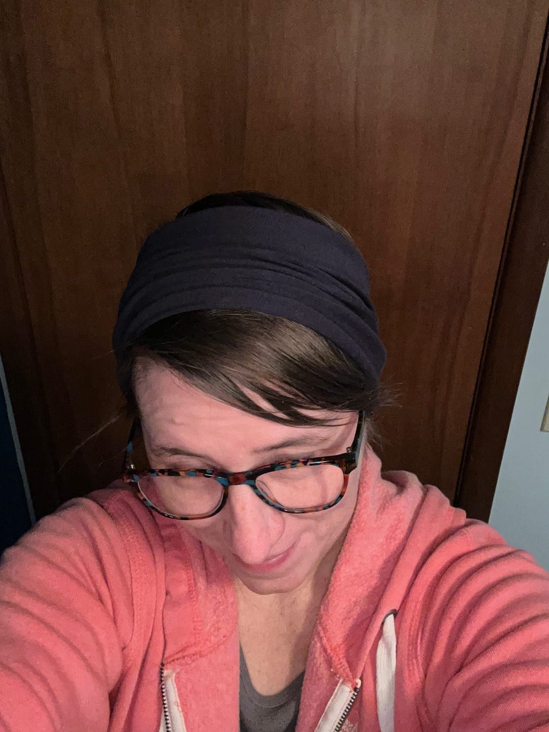 Customer photo review of Organic Twist Headbands