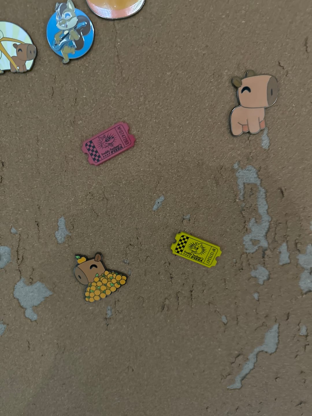Customer photo review of Five Nights At Freddy's - Prize Ticket Pin Blind Box