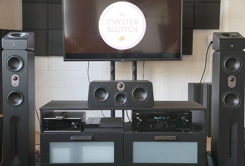 Customer photo review of A5 Atmos 5.25" Immersive Reflective/Height Module Speaker Pair