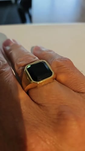 Customer photo review of Royal Signet Ring (Gold)