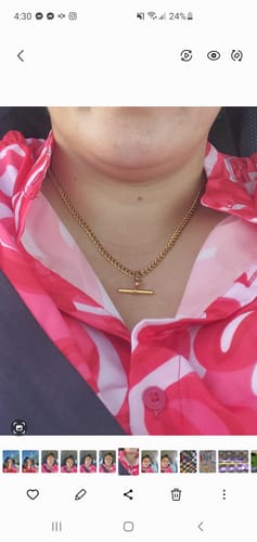 Customer photo review of The Marise Necklace