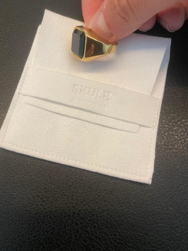 Customer photo review of Royal Signet Ring (Gold)