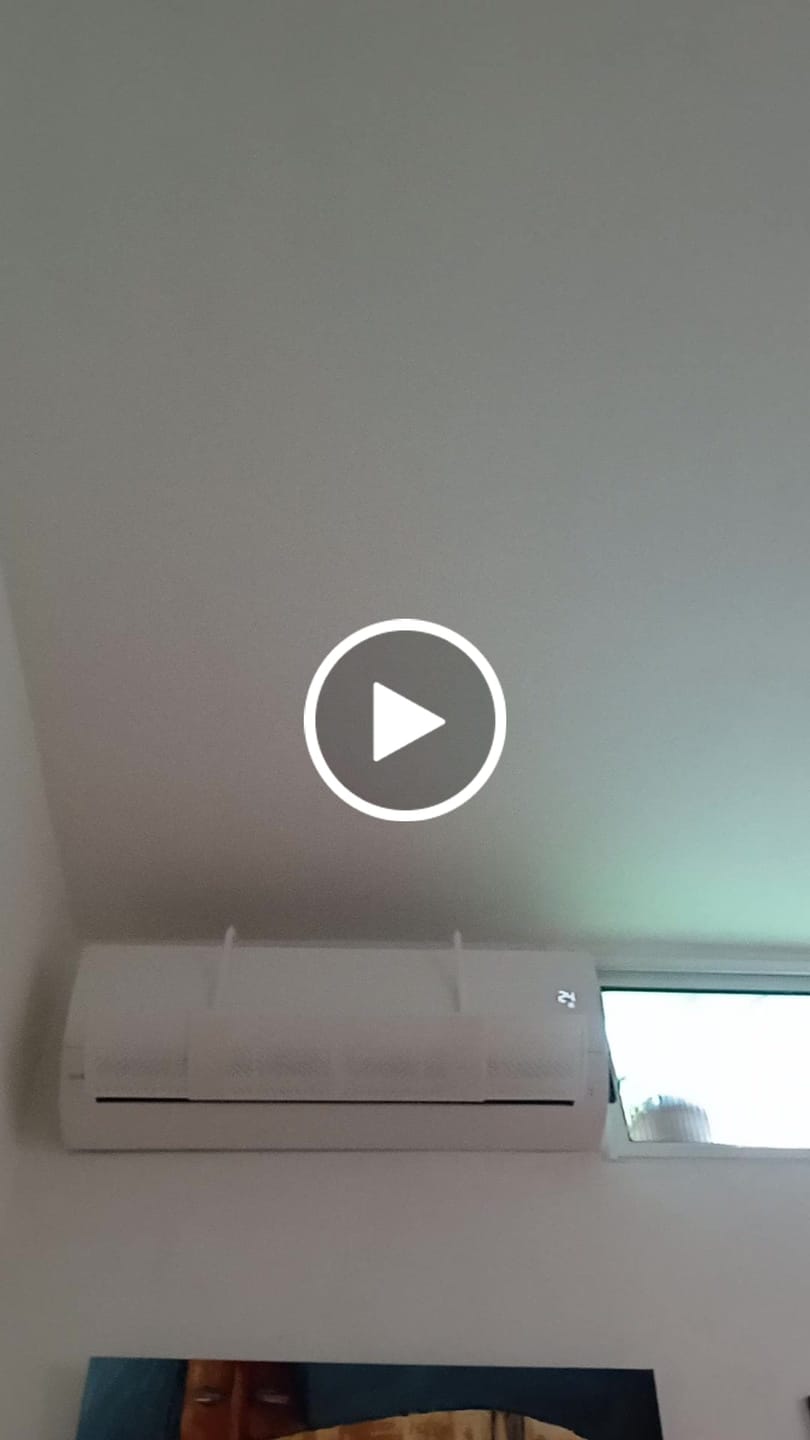 Customer video review of Deflector Disperser para Aire Acondicionado Milhome