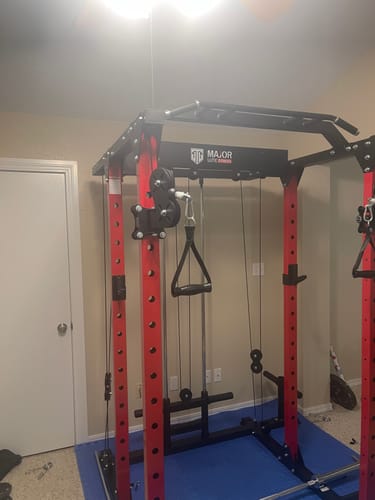 Customer photo review of Major Fitness PLM03 All-In-One Home Gym Power Rack