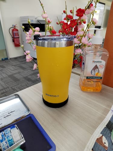 Customer photo review of Knight's Tumbler