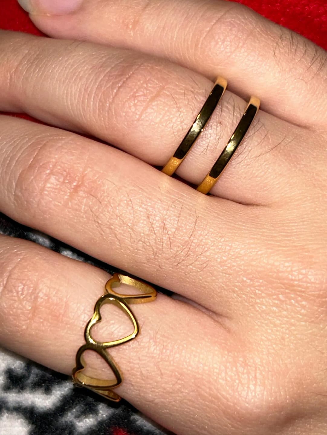 Customer photo review of Anillo Tiara