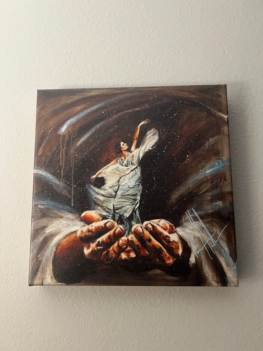 Customer photo review of Endless Dance in the Father’s Hands - Brunette Version