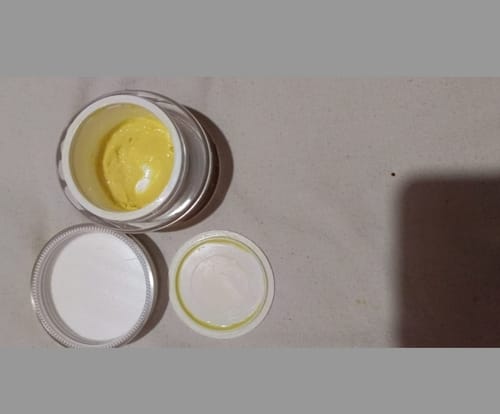 Customer photo review of Turmeric Night Repair Cream