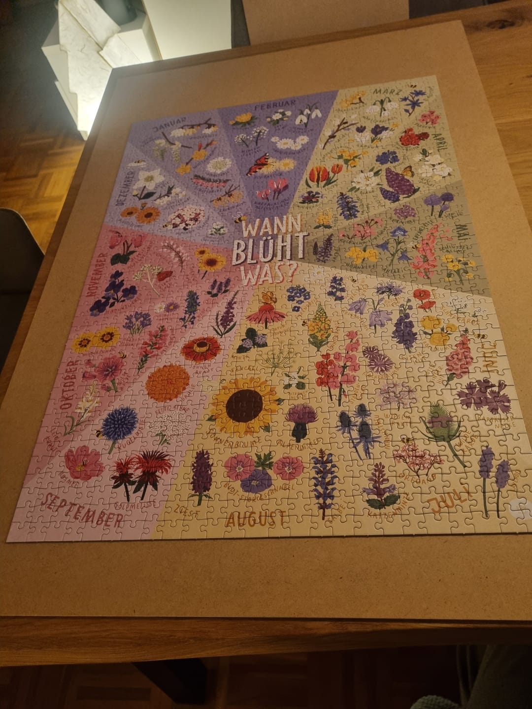 Customer photo review of Blütezeit Puzzle