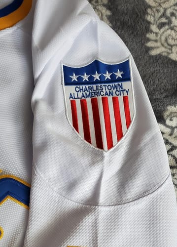 Customer photo review of Charleston Chiefs Hanson Brothers Hockey Jersey