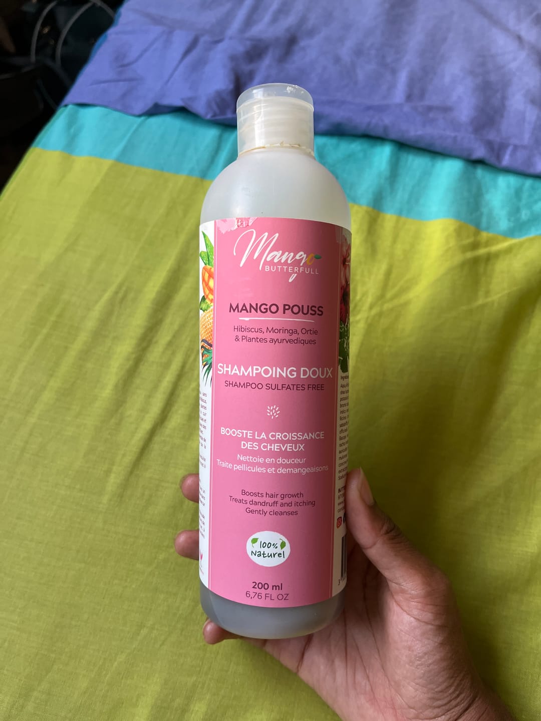 Customer photo review of Shampoing Doux POUSS
