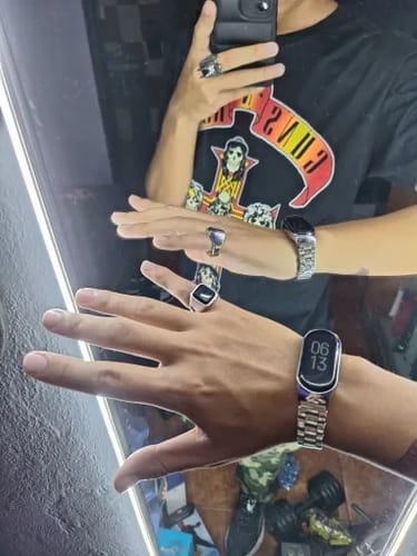 Customer photo review of Royal Signet Ring (Silver)