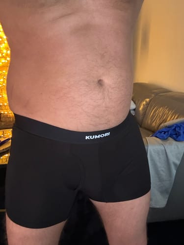 Customer photo review of Bamboo Mid-Length Boxer Brief