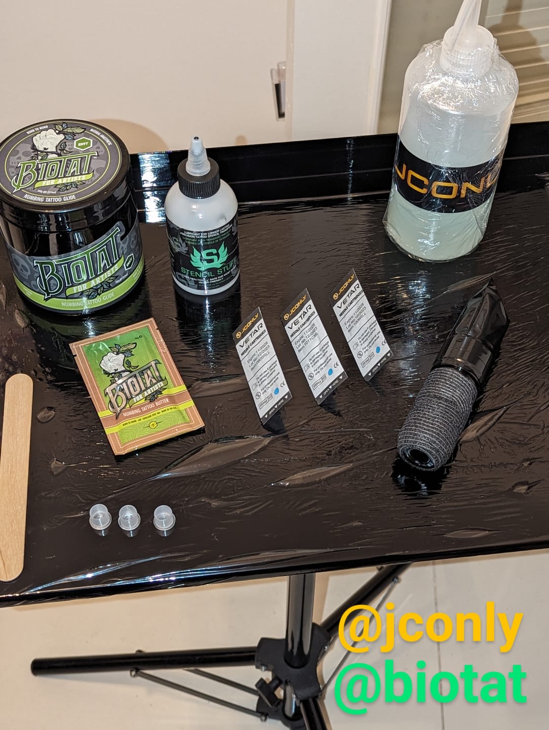 Customer photo review of JCONLY VETAR Tattoo Cartridge Needles Curved Magnum